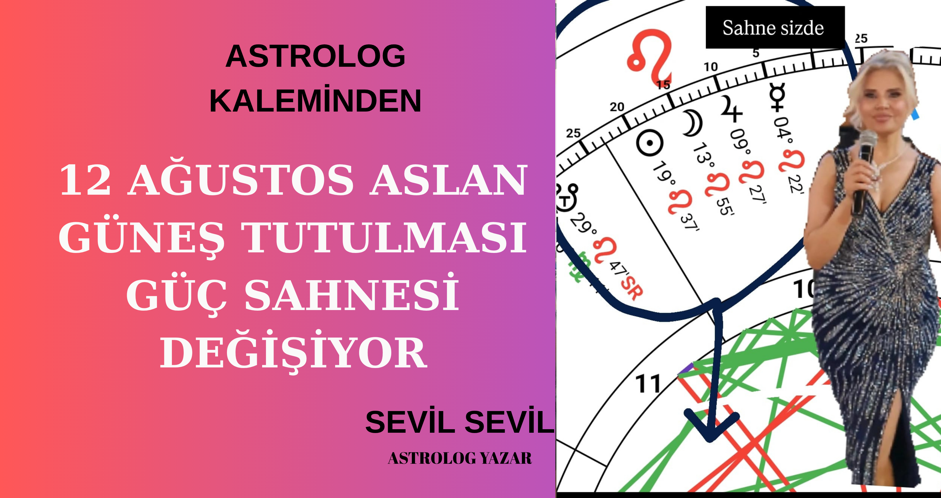 12 AĞUSTOS ASLAN GÜNEŞ TUTULMASI GÜÇ SAHNESİ DEĞİŞİYOR